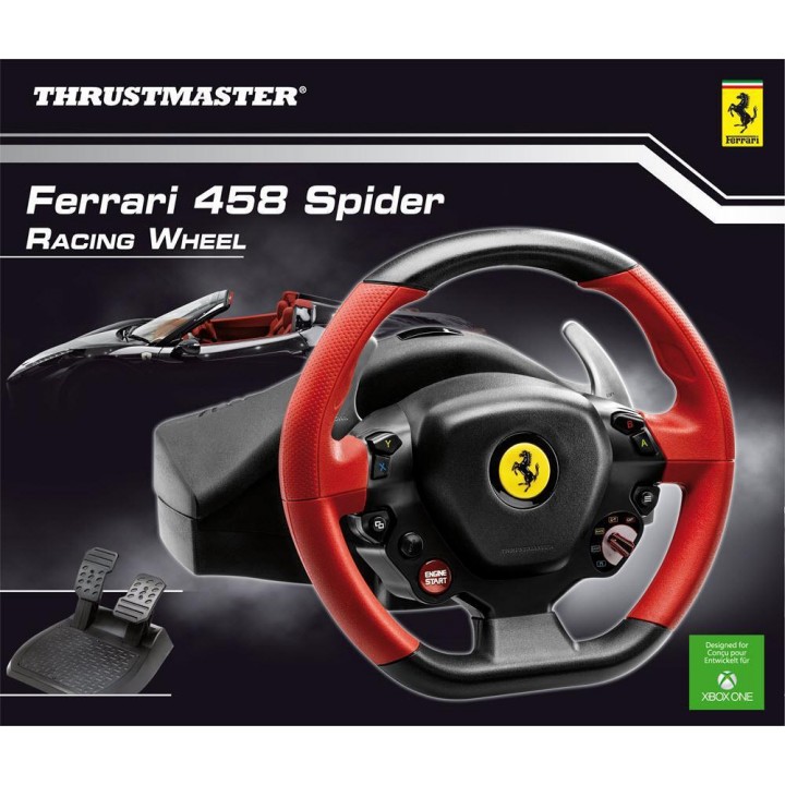 Ferrari 458 Spider Racing Whee. (Xbox One игровой руль) Б/У