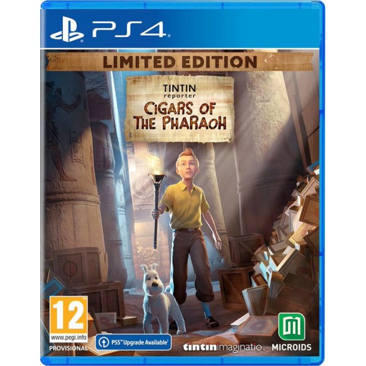 Tintin Reporter : Cigars of the Pharaoh Limited edition [PS4] new