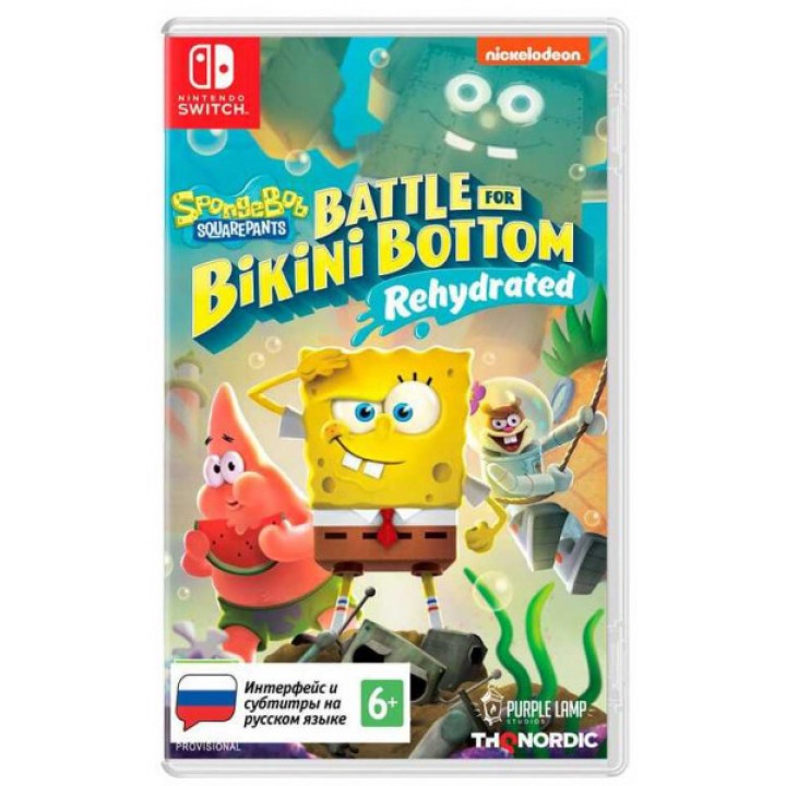 SpongeBob SquarePants : Battle for Bikini Bottom - Rehydrated [NS] new