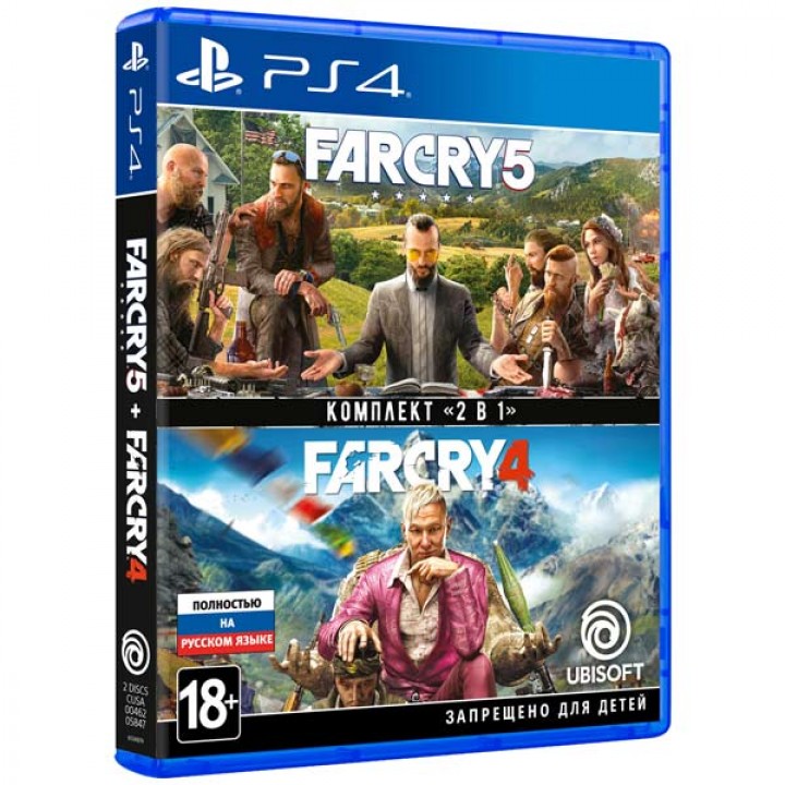 FarCry 5 + FarCry 4 [PS4] Б/У