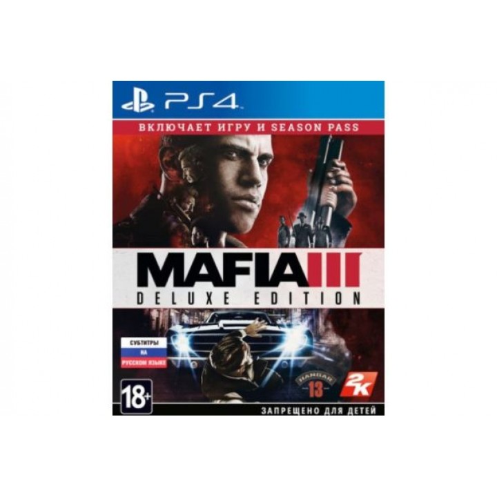 MAFIA 3. Deluxe Edition [PS4] New