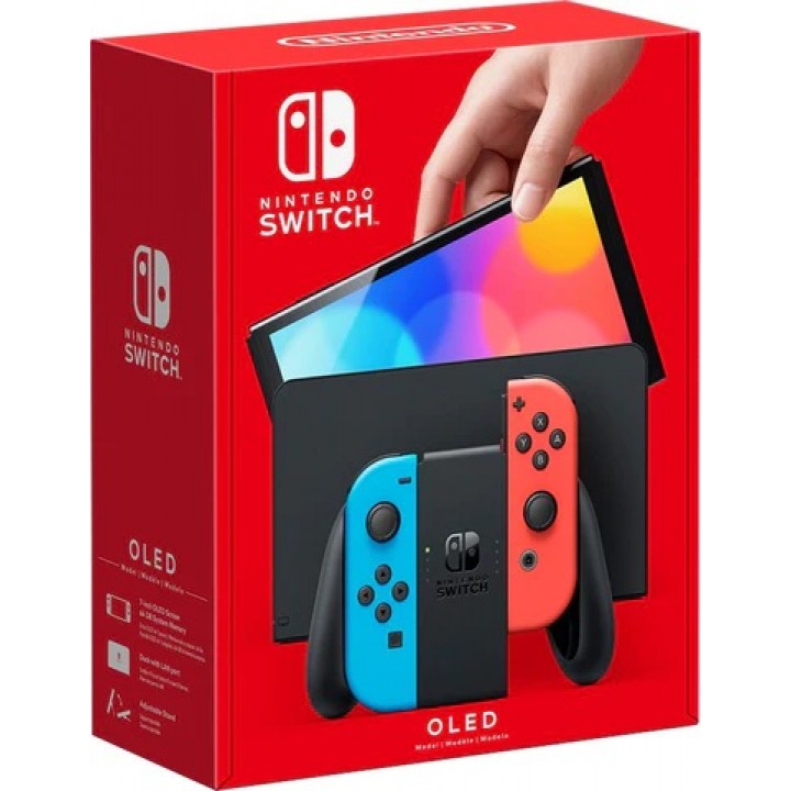 Nintendo Switch Oled Red and Blue NEW