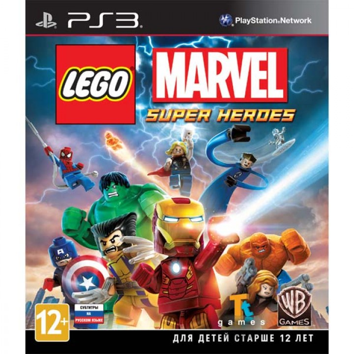 Lego Marvel super Heroes [PS3] Б/У