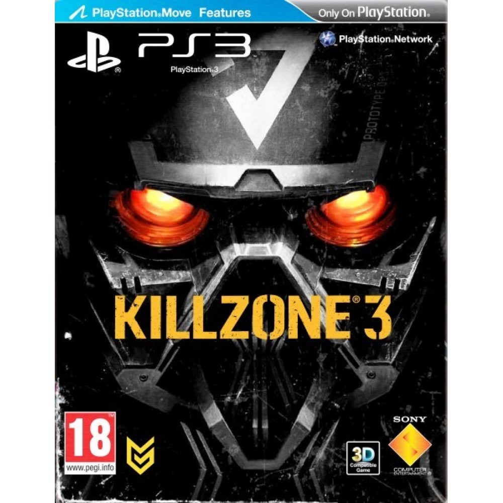 Killzone 3 [PS3] steelbook Б/У