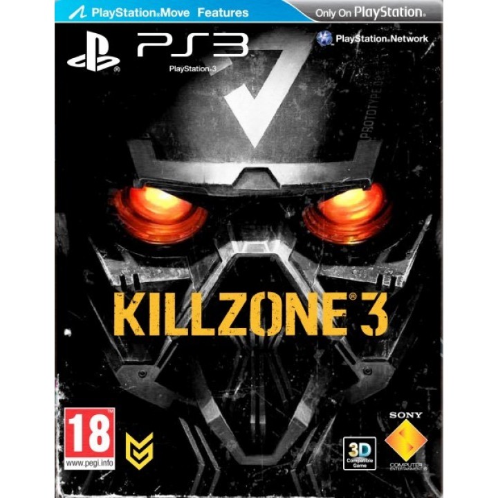 Killzone 3 [PS3] steelbook  Б/У