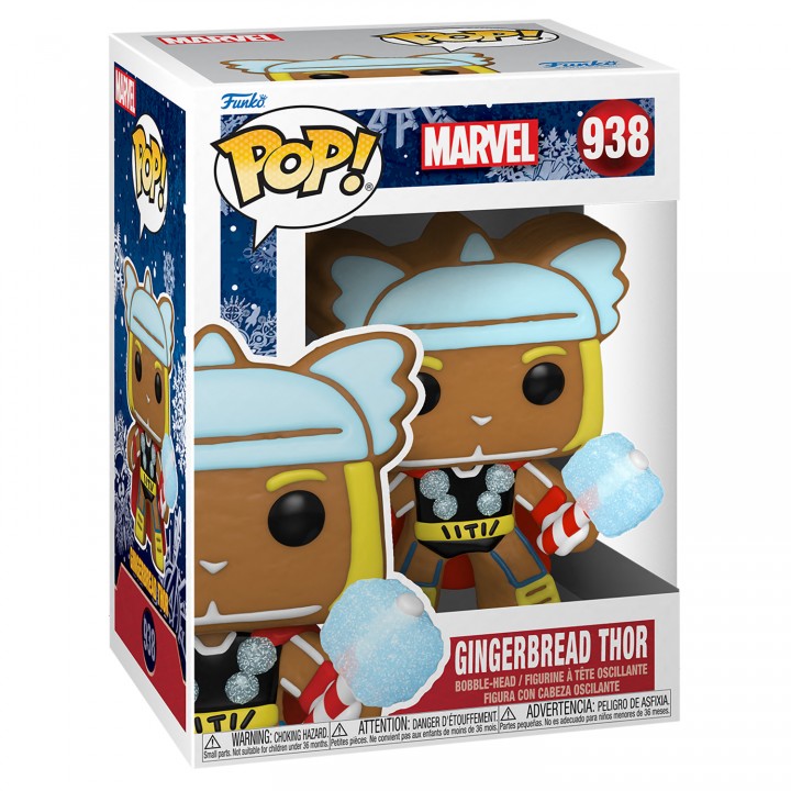 Фигурка Funko POP! Bobble: Marvel: Holiday Gingerbread Thor