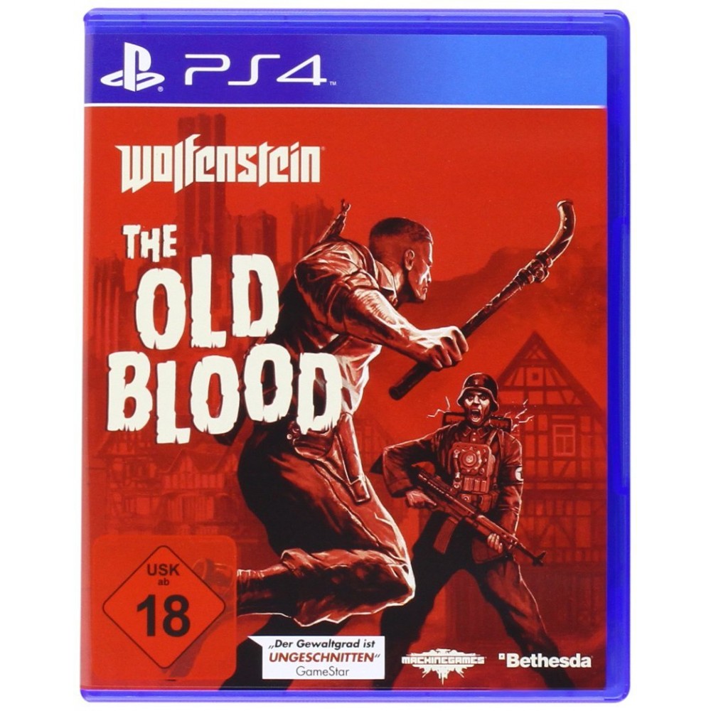 Wolfenstein: the old Blood. Wolfenstein на плейстейшен 4. Wolfenstein the old Blood обложка.