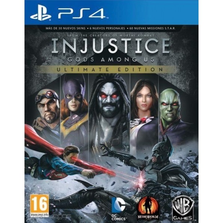 Injustice Gods Among Us [PS4] Б/У