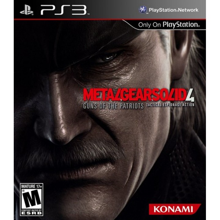 Metal Gear Solid 4 Guns of the Patriots [PS3]  Б/У