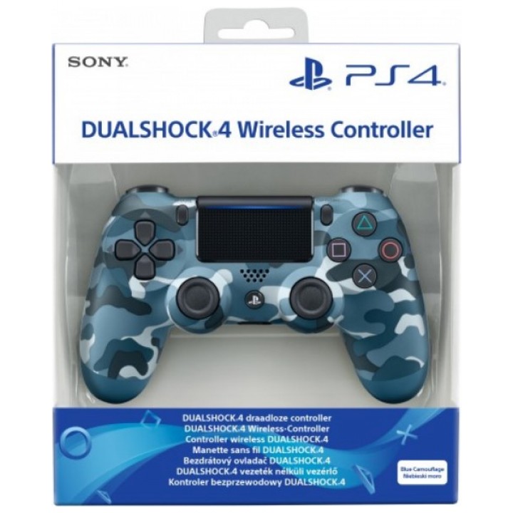 Dualshock 4 v2 Blue Camouflage