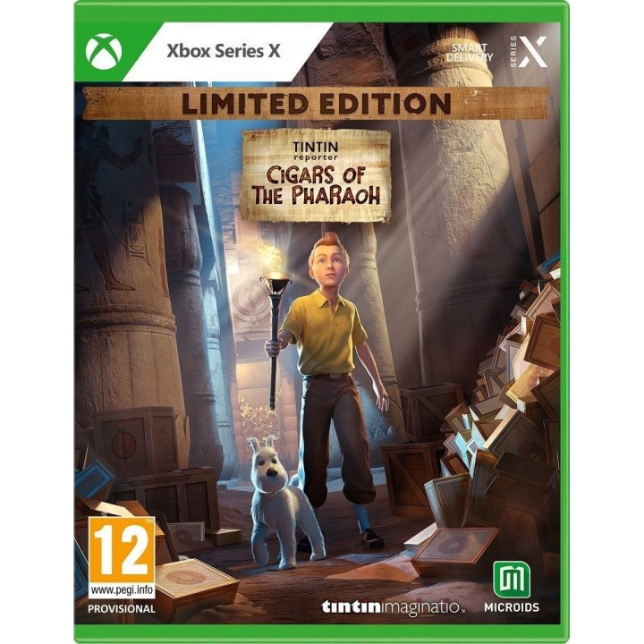 Tintin Reporter : Cigars of the Pharaoh Limited edition [Xbox] new