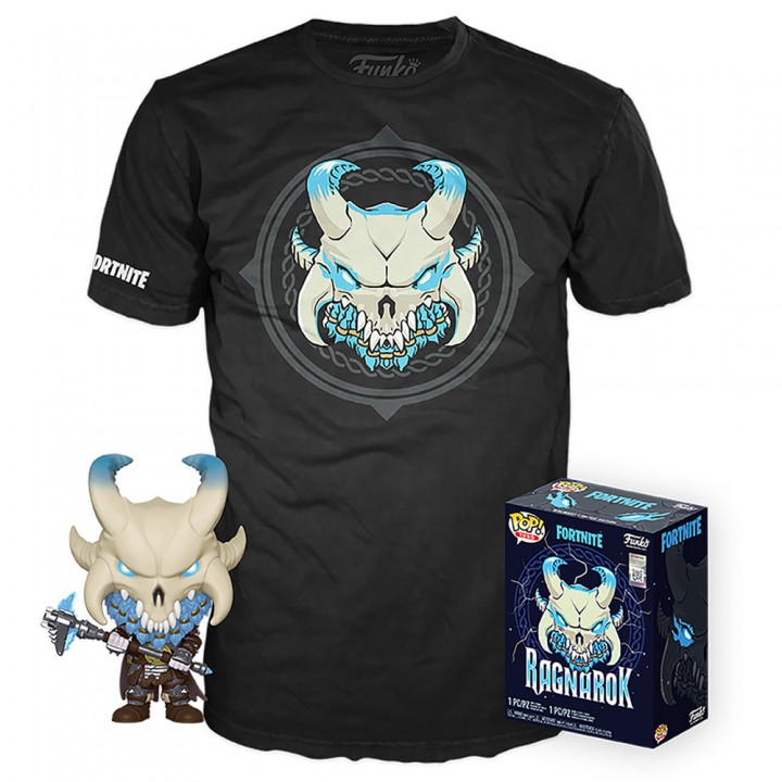 Набор Фигурка+Футболка Funko Pop and Tee: Fortnite: Ragnarek XL