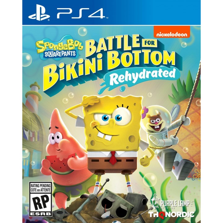 SpongeBob SquarePants : Battle for Bikini Bottom - Rehydrated [PS4] Б/У