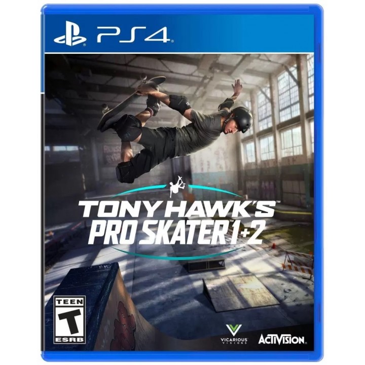 Tony Hawk`s Pro Skater 1+2 [PS4, английская версия] Б/У