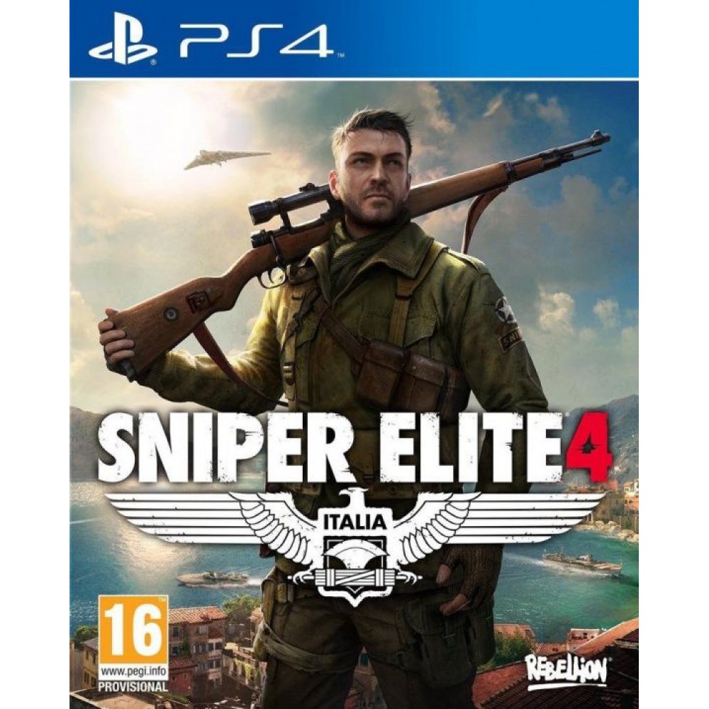 Sniper Elite 4 PS4: купить по доступной цене в городе Алматы, Казахстане | Меломан