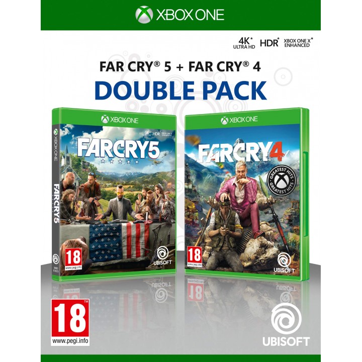 Far cry 5 + Far cry 4 [Xbox one] Б/У