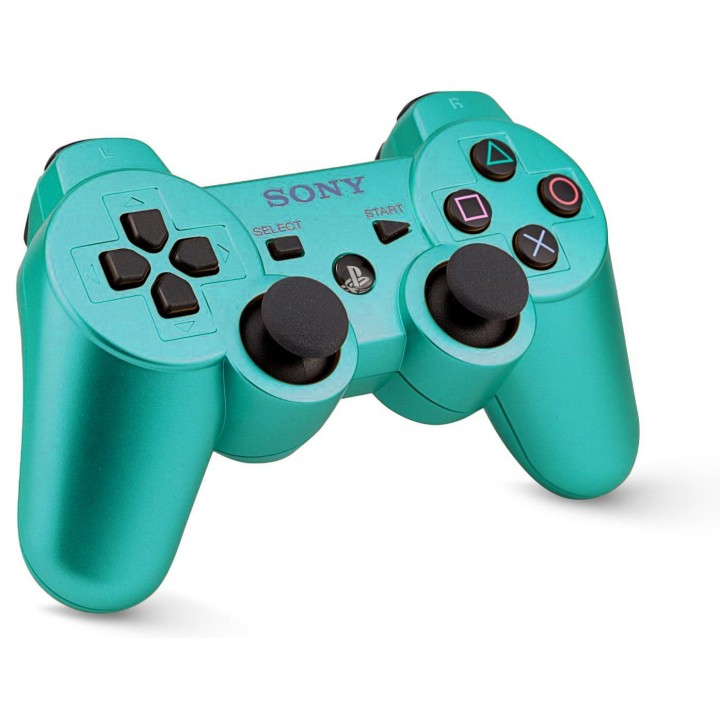 Джойстик игровой PS 3 Controller Wireless Dual Shock bluetooth Green