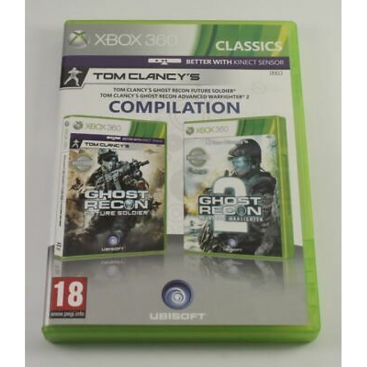 Tom Clancys GhostRecon Advanced warfighter2 Legacy Edition + Advanced warfighter Double pack [Xbox 3